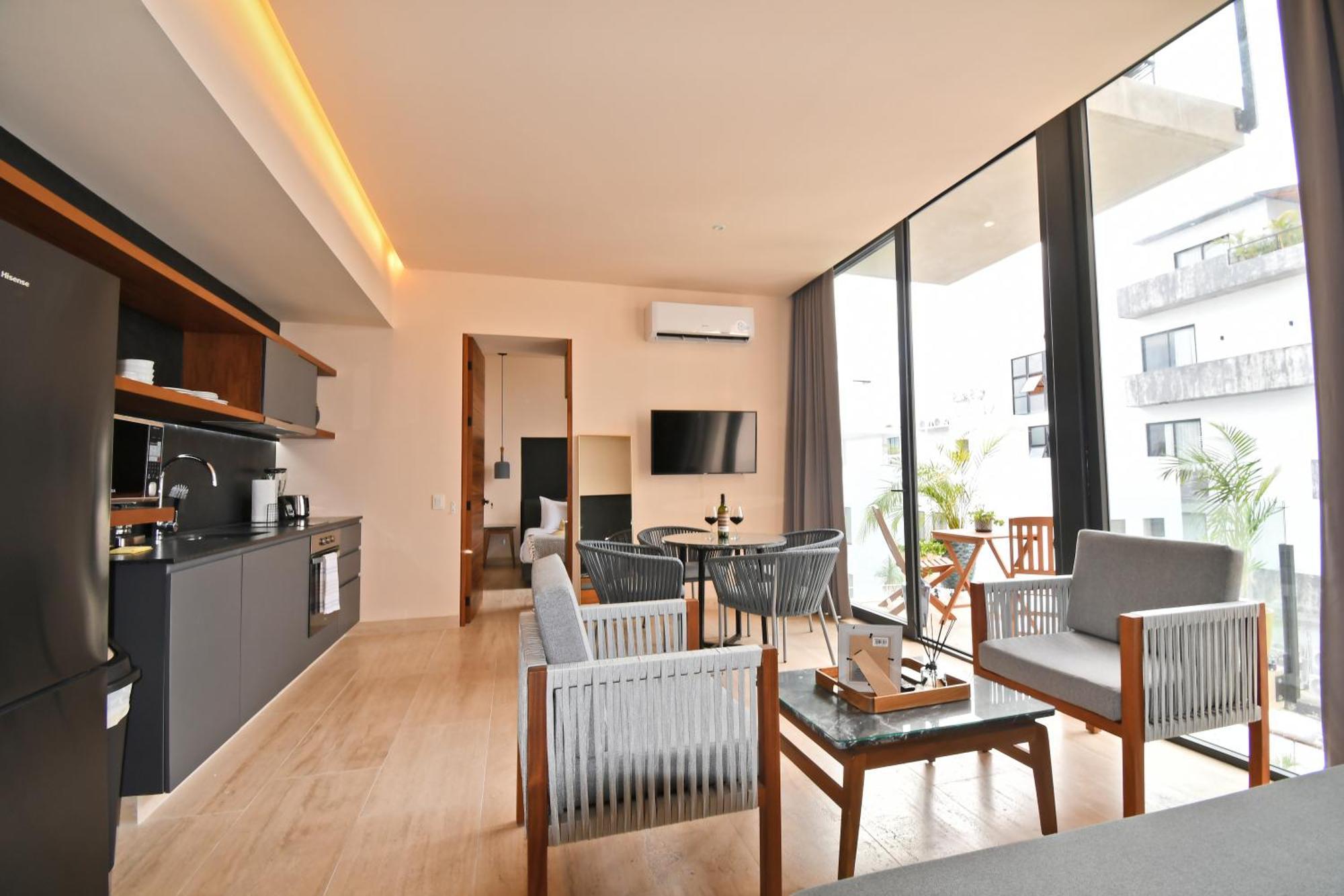 Ceren Luxury Apartments At Fifth Avenue By Spot Rentals Плая-дель-Кармен Экстерьер фото